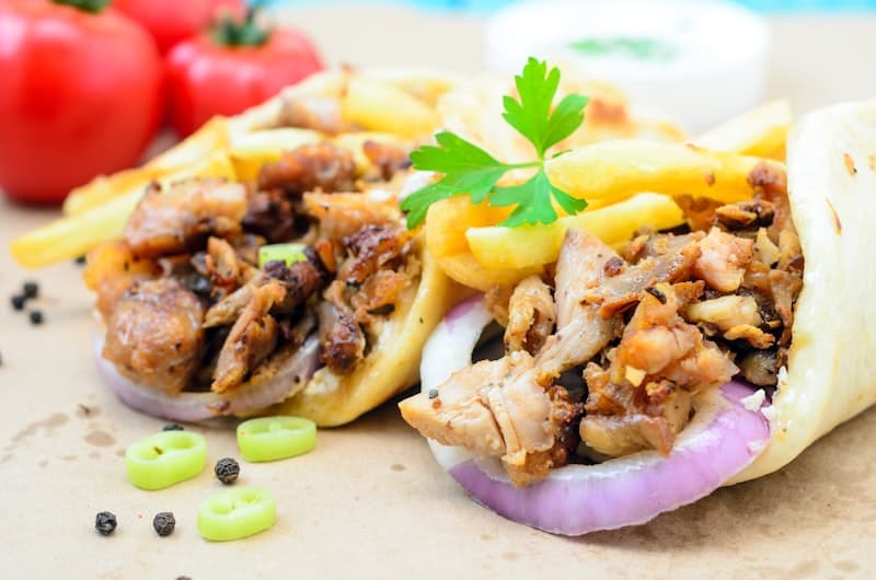 Shawarma plate